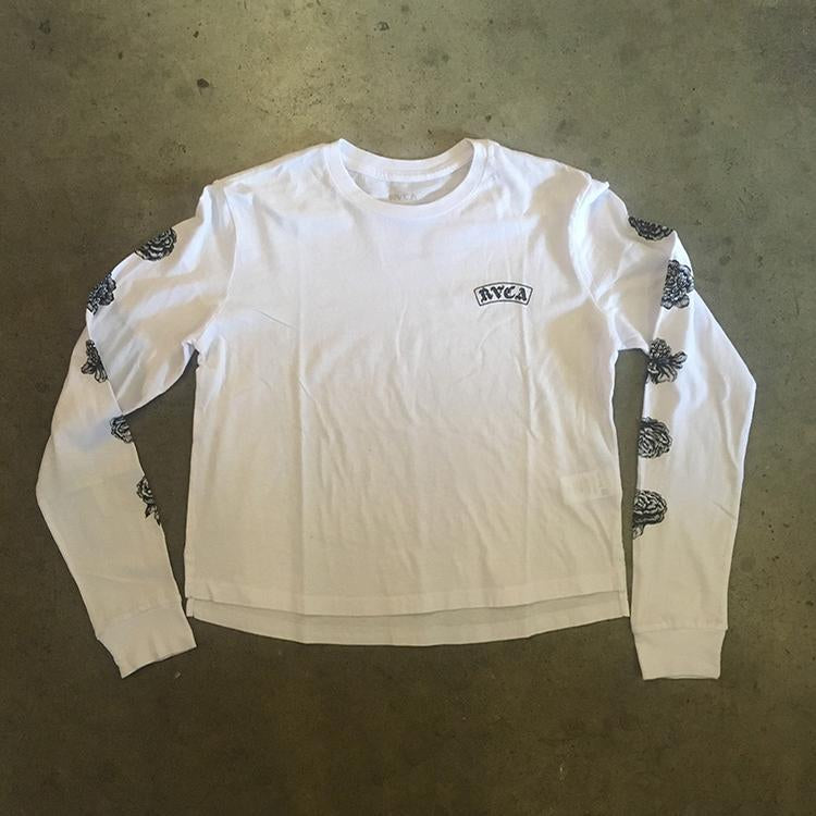 Rose Long sleeve (White)