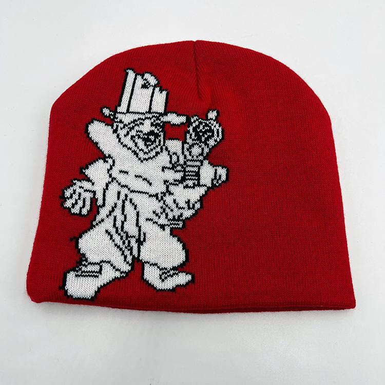 Shoorter Beanie (Red)
