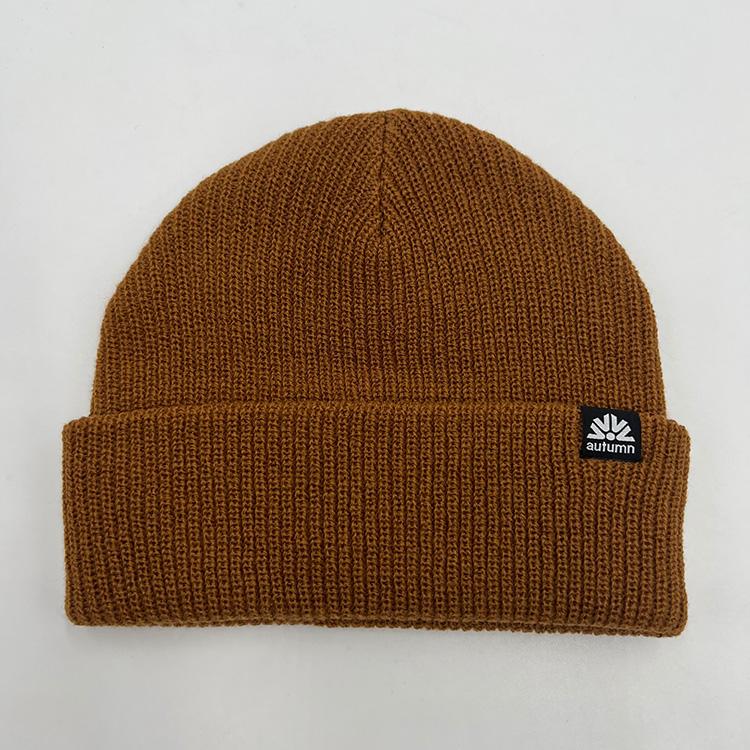 Simple Beanie (Brown)