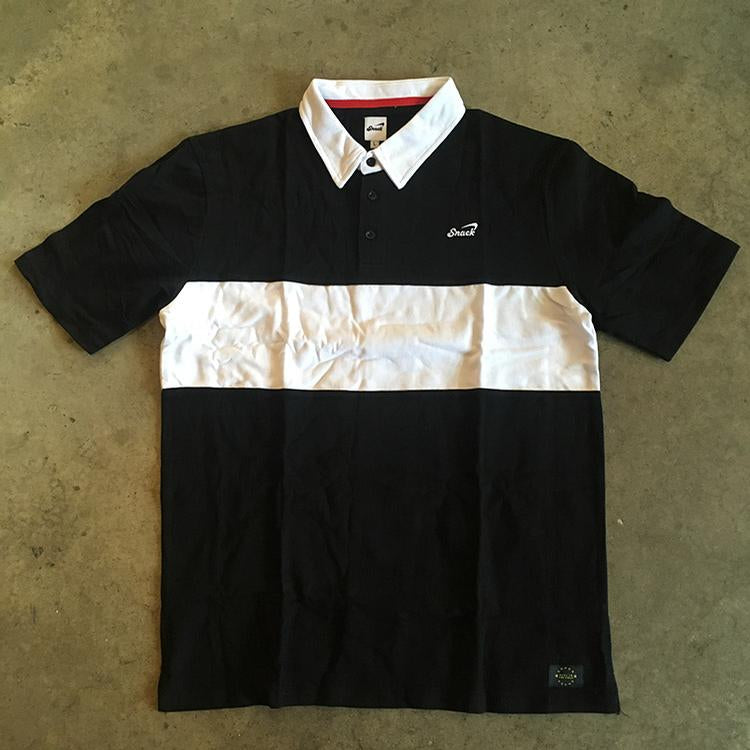 Alive Picque Polo (Black/White)