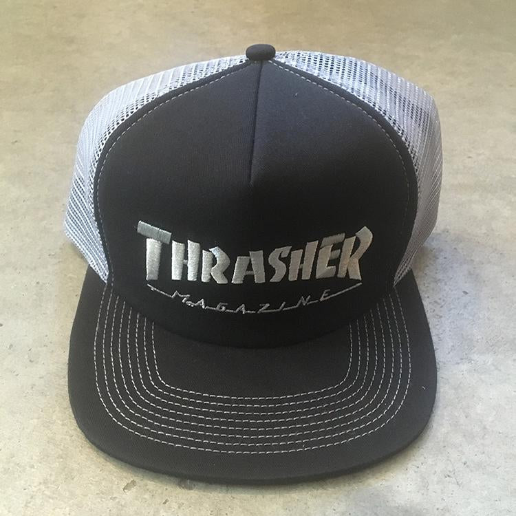 Logo Mesh Cap (Black/Grey)