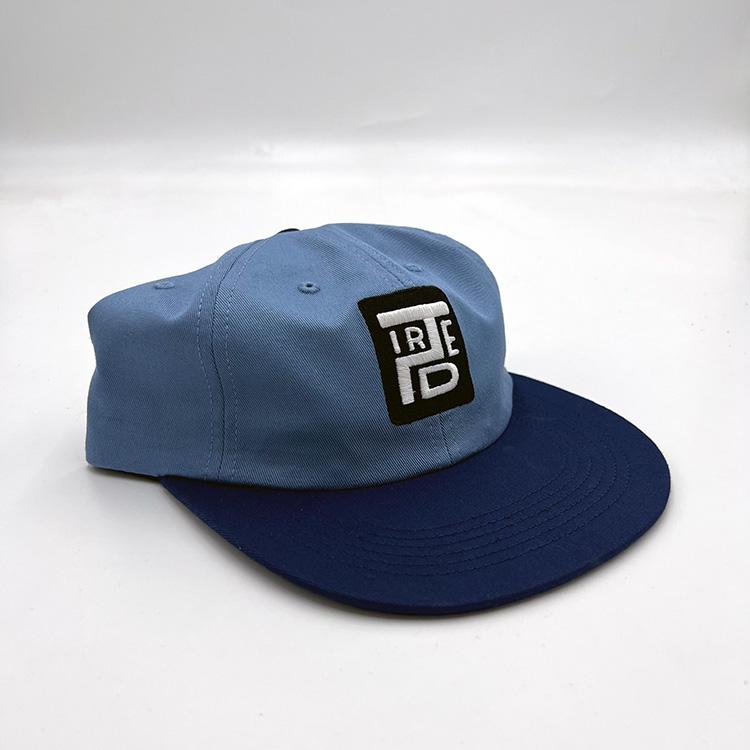 Stamp 2 Tone Cap (Light Blue/Navy)