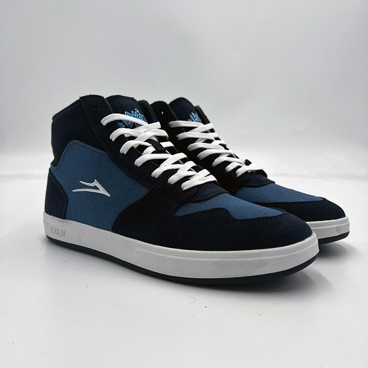 Villa (Slate/Navy Suede)