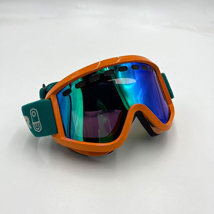 Air Goggle (Orange Gloss/Green Air Radium)