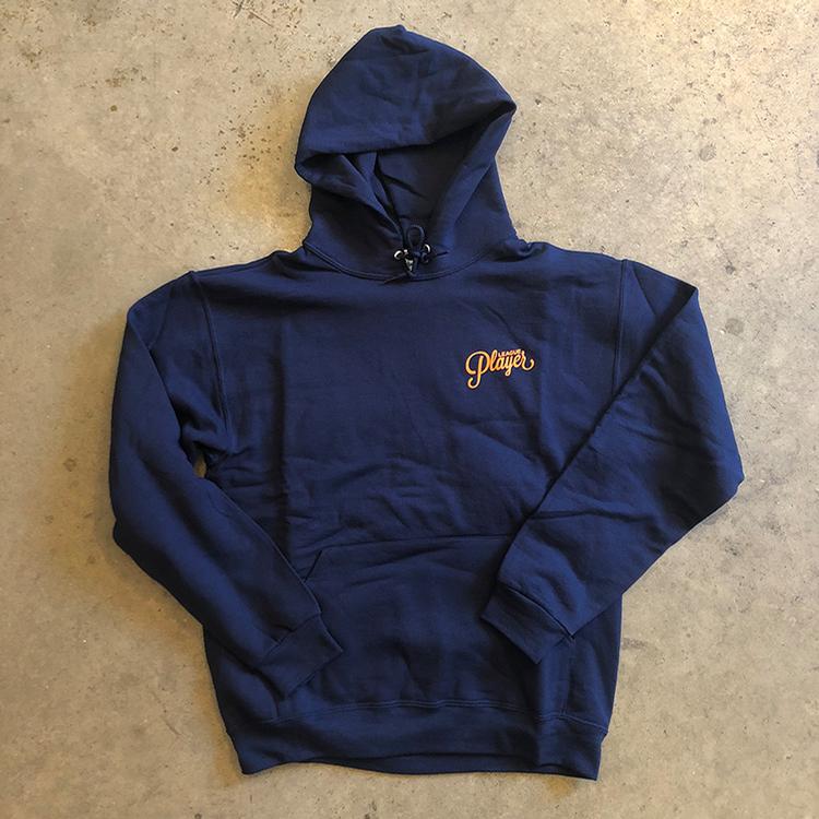Classic Puff Logo Hoody (Navy)