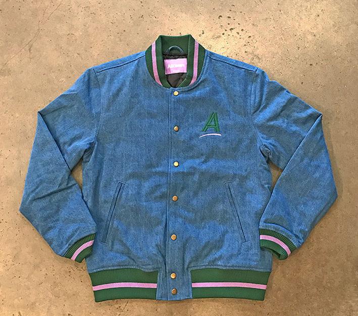 League Varsity Jacket (Denim Blue)