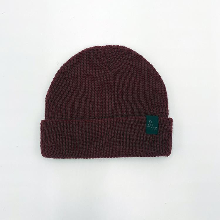 Simple Beanie (Burgundy)