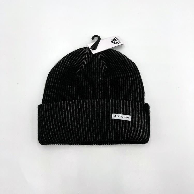 Cord Beanie (Black)