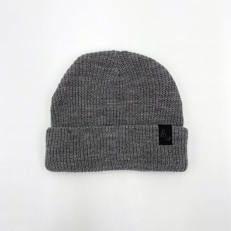 Simple Beanie (Heather Grey)