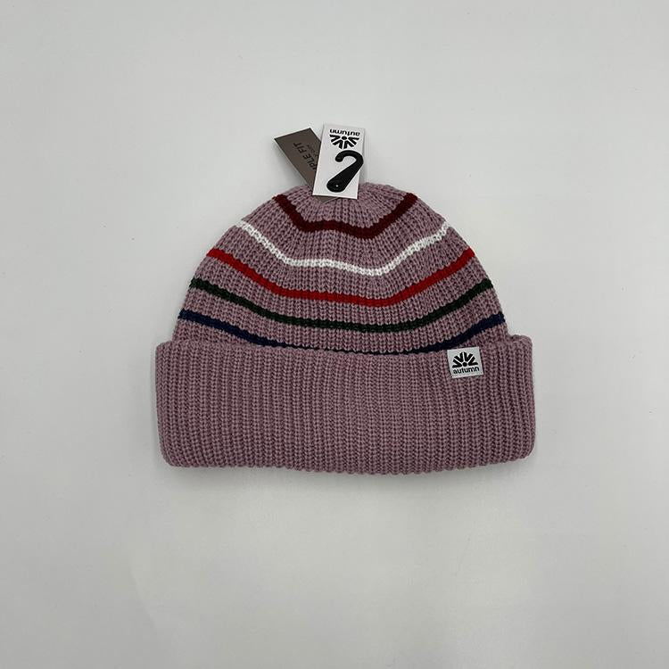Retro Beanie (Mauve)