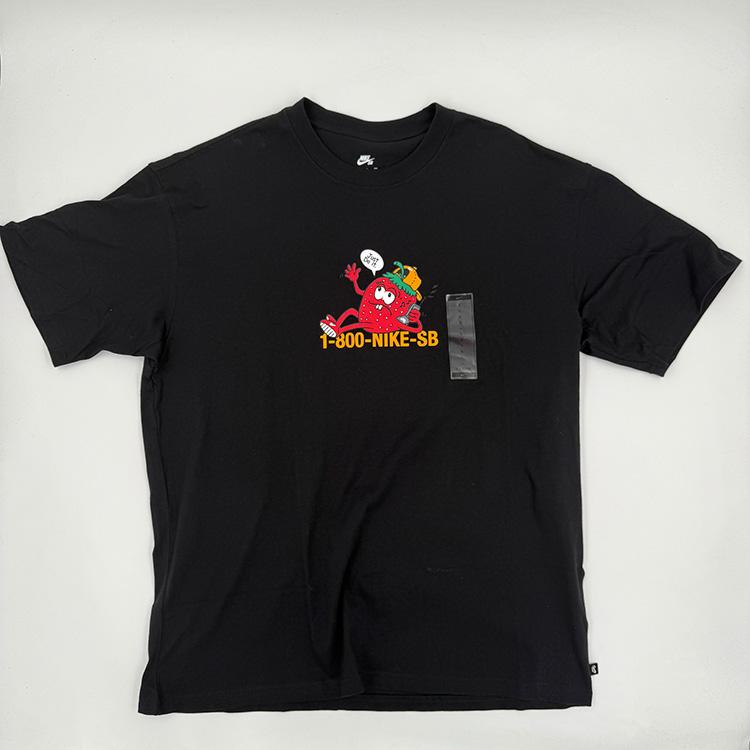Strawberry Tee (Black)
