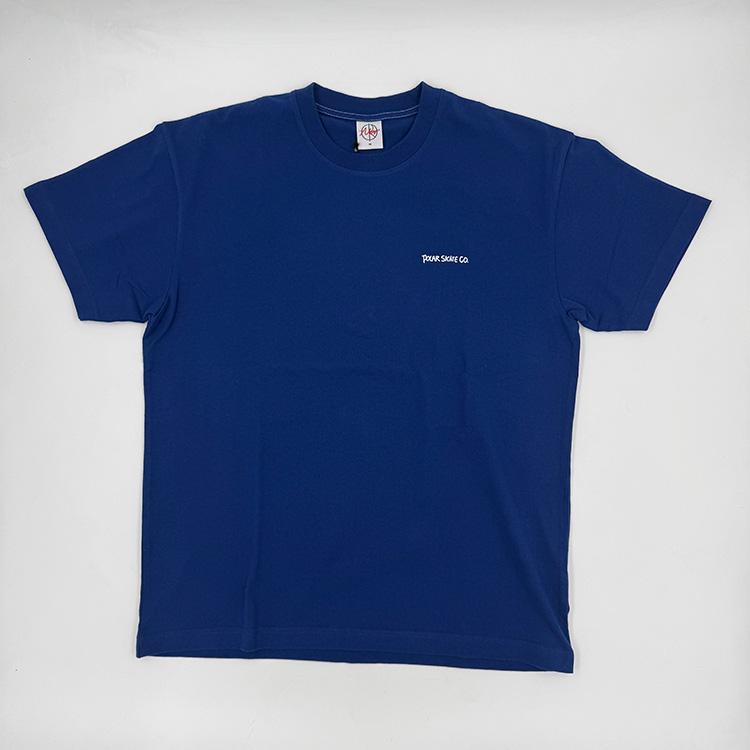 Doodle Contrast Tee (Ultramarine/White)
