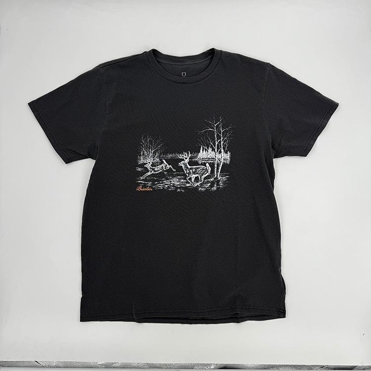 Gallop Tee (Black Worn Wash)