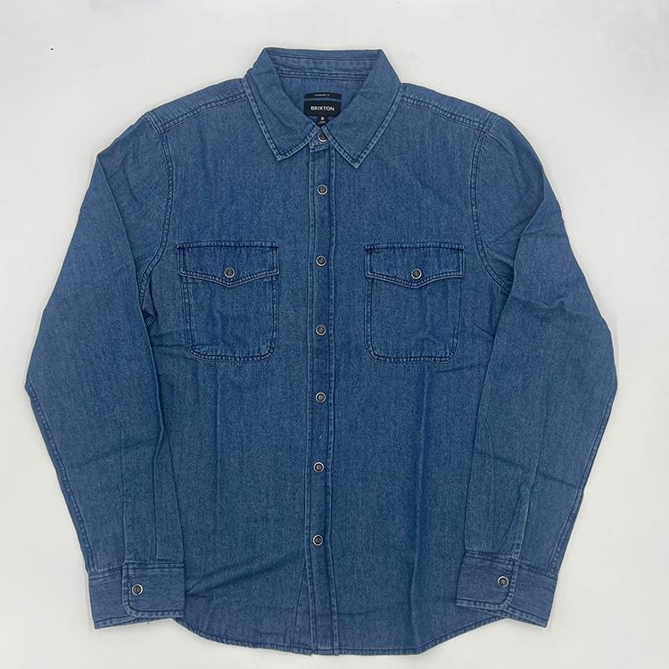 Wyane L/S (Washed Indigo)