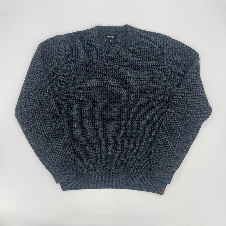 Landmark Crew Sweater (Heather Blue)