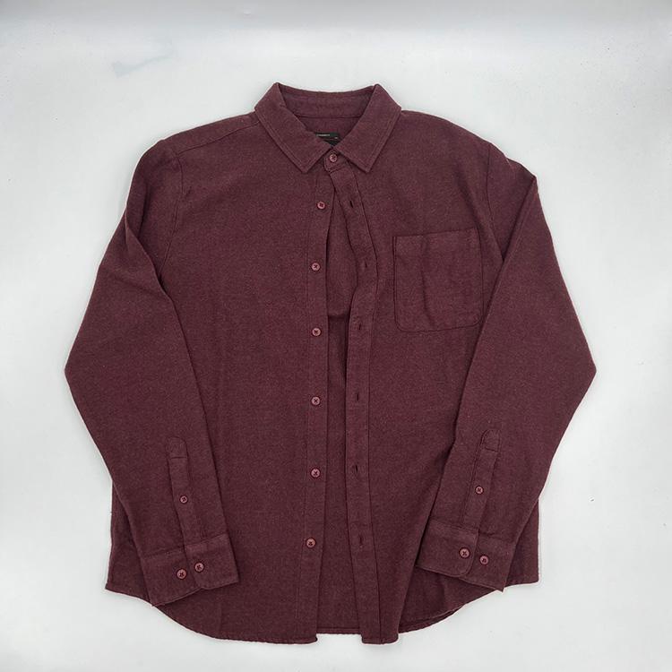 Bixby Reserve L/S Flannel (Melange Red)