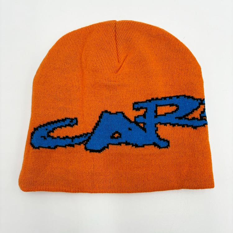 No Fold Beanie (Orange)