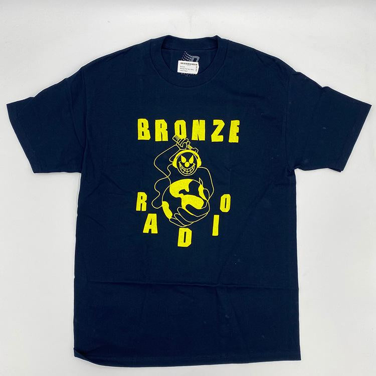 Bronze FM Tee (Navy)