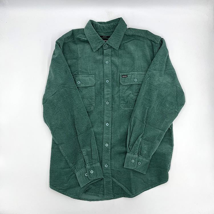 Bowery Relaxed L/S Flannel (Silver Pine)