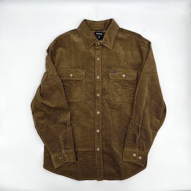 Bowery Relaxed L/S Flannel (Lion)