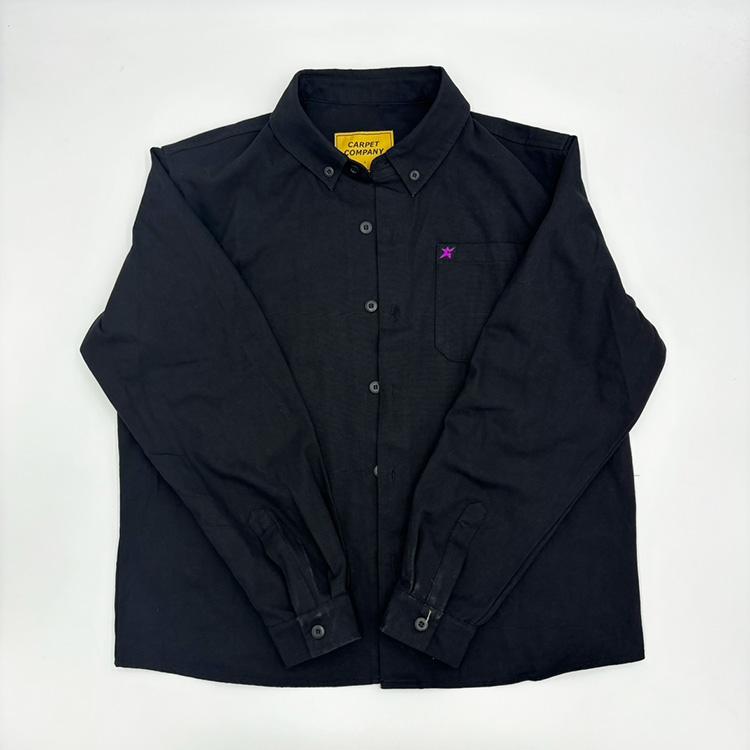 C Star Button Up (Black)