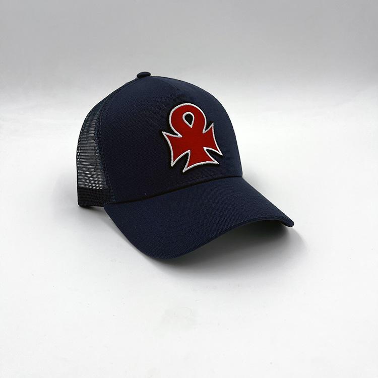 Iron Ankh Hat (Navy)