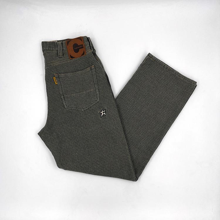 Interlock Stitch Denim (Black)