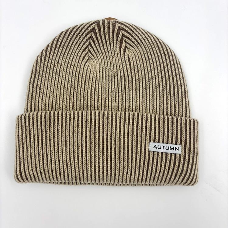 Cord Beanie (Eggshell)
