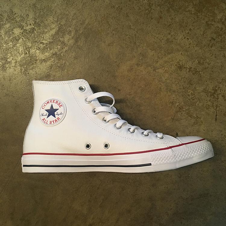 Chuck Taylor Hi (White Leather)