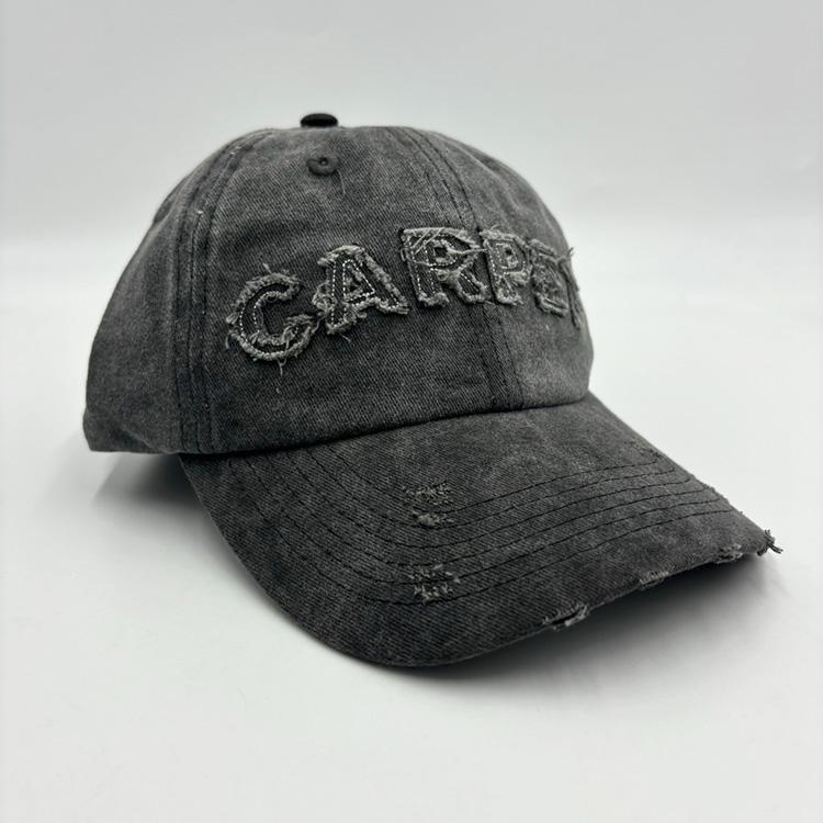 Distressed Hat (Charcoal)