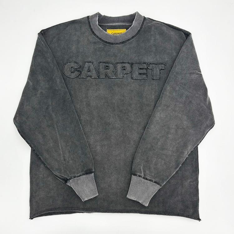 Freyed Sweater (Washed Black)