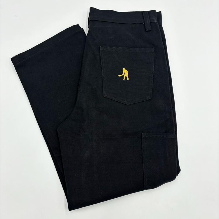Double Knee Club Pant (Black)