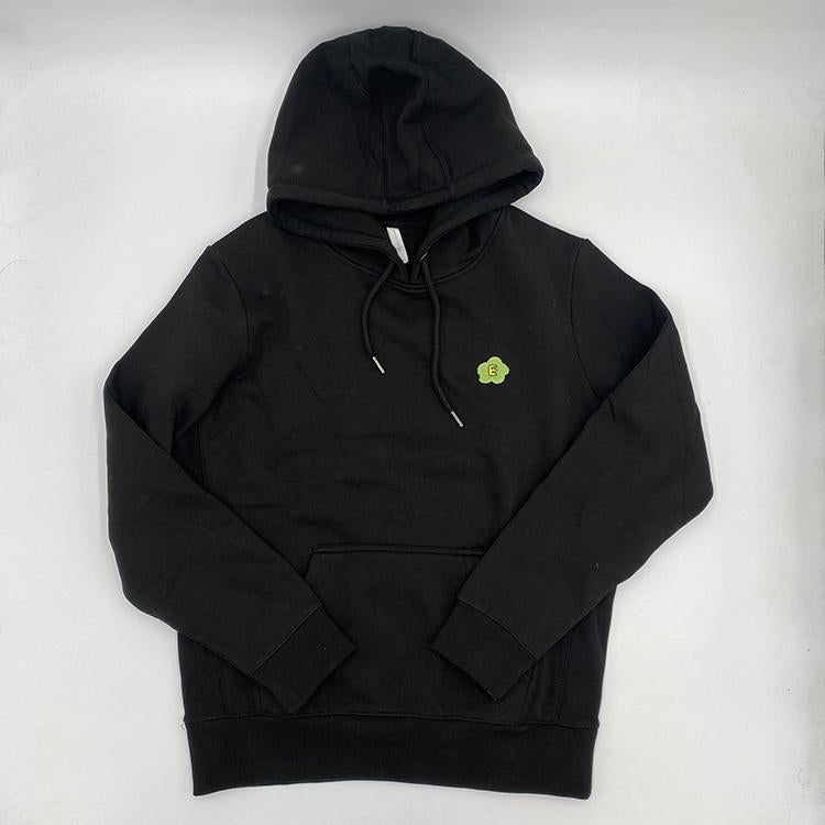 Carpet Embroidered Hood (Black)