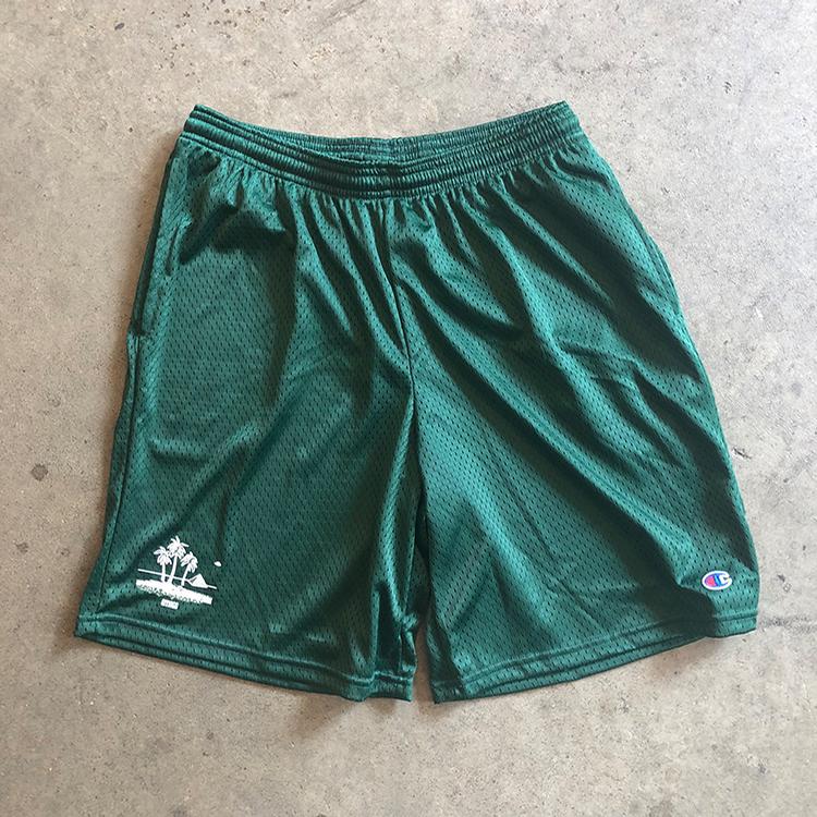 Champion Mesh Short (Forest/White)