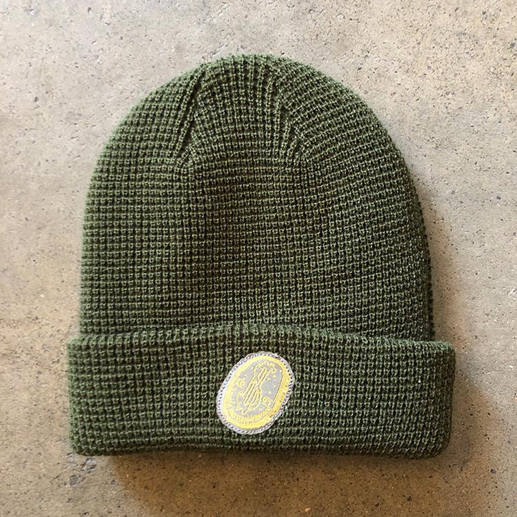 Coin Beanie (Olive)