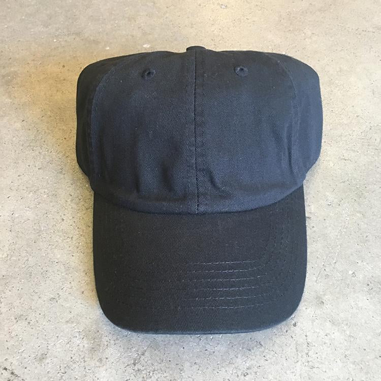 Curved Bill Cap (Black/Royal)