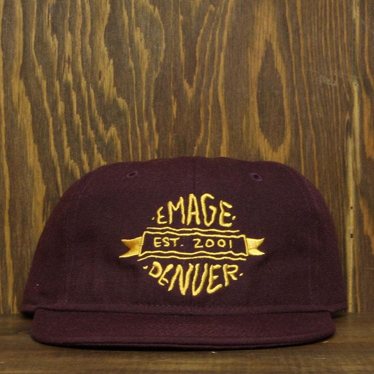 Emage Denver 6 Panel (Maroon/Gold)