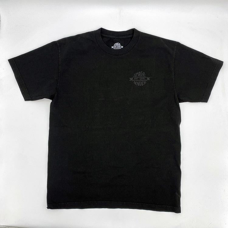 Emage Denver Logo Tee (Black/Black)