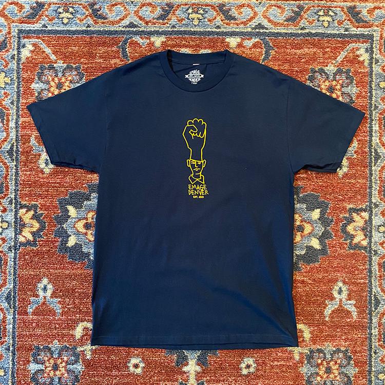 Gonz Sketchy Tee (Navy/Gold)