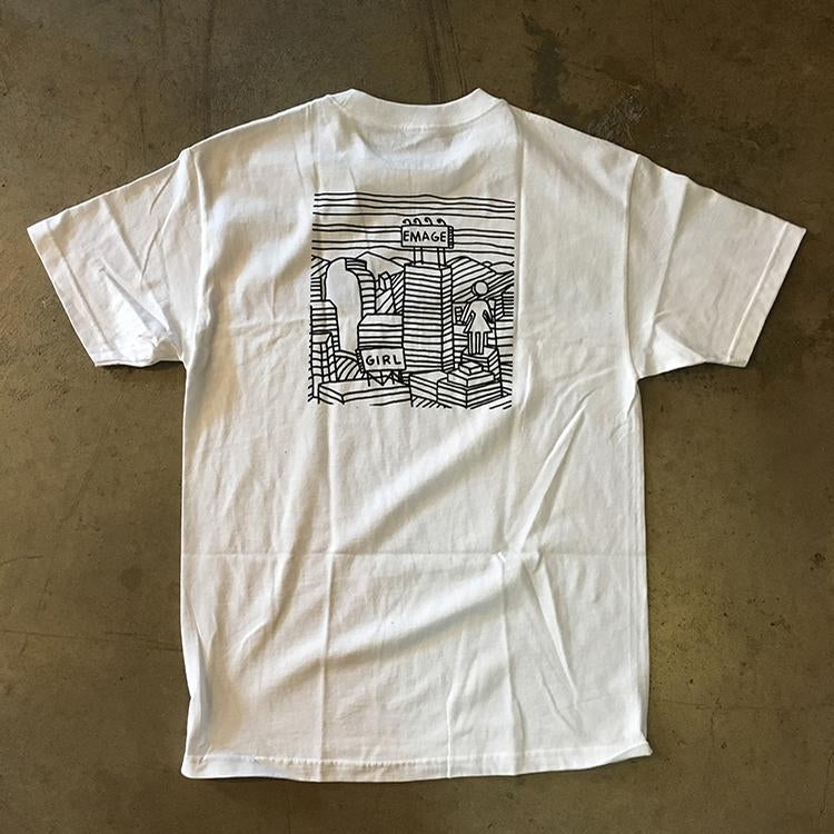 Girl X Emage Tee (White)