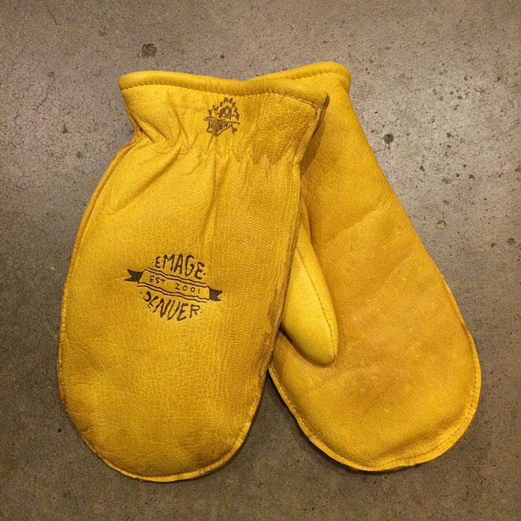 Leather Mitt (Tan)