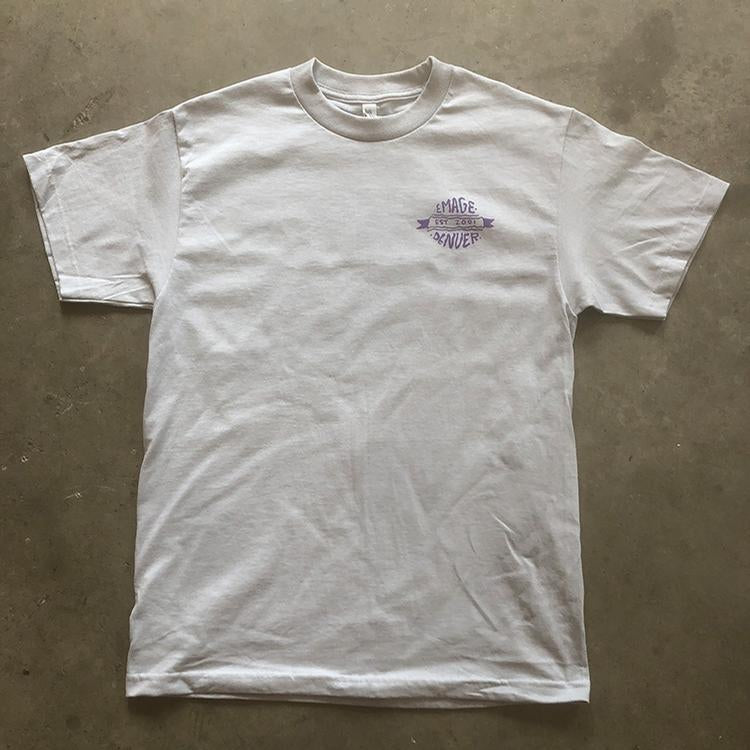 Logo Tee (Silver/Purple)