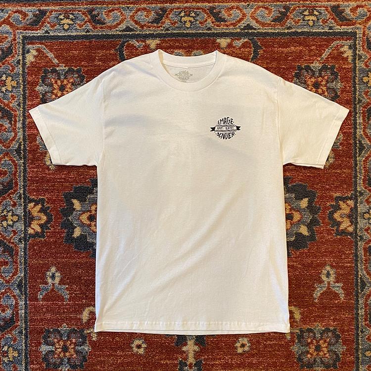 Emage Denver Logo Tee (White/Black)