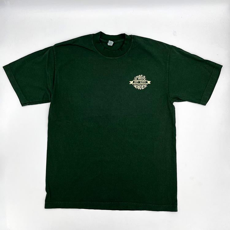Logo Tee (Forest Green/Cream)