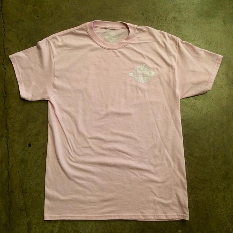 Emage Denver Logo Tee (Light Pink)
