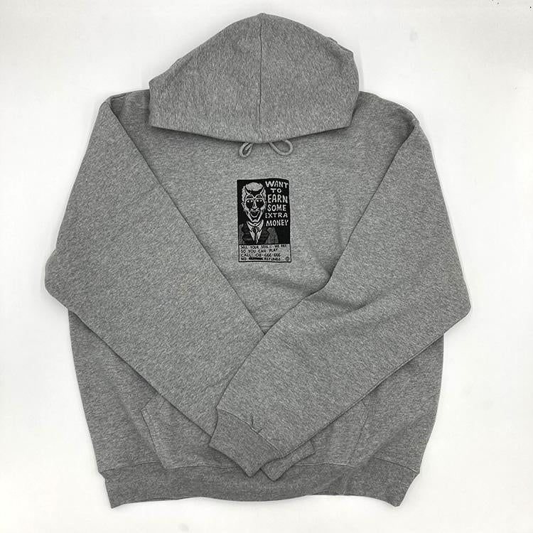 Classifieds Hoodie (Heather Grey)