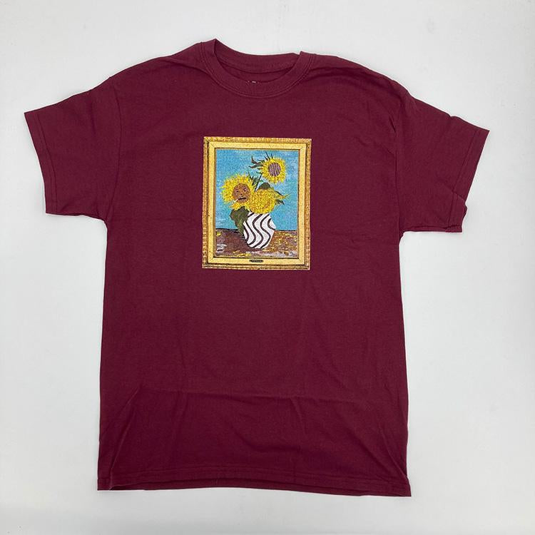 Fine Art Tee (Burgundy)