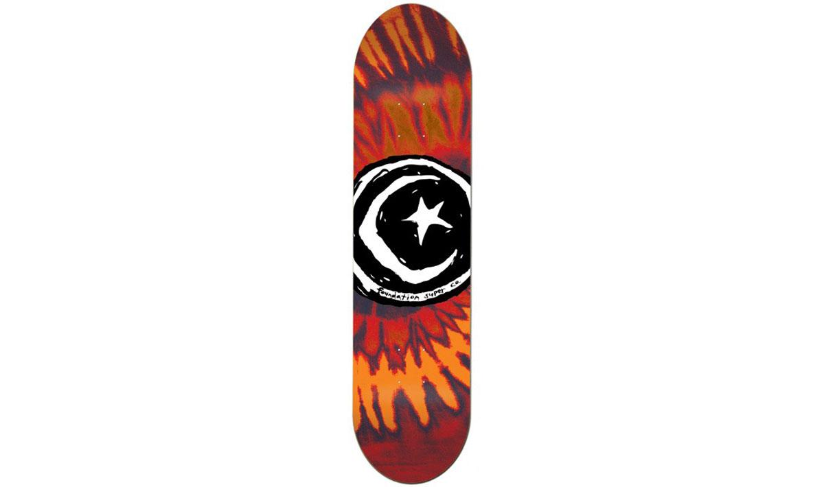 Star and Moon Tie Dye (7.875)