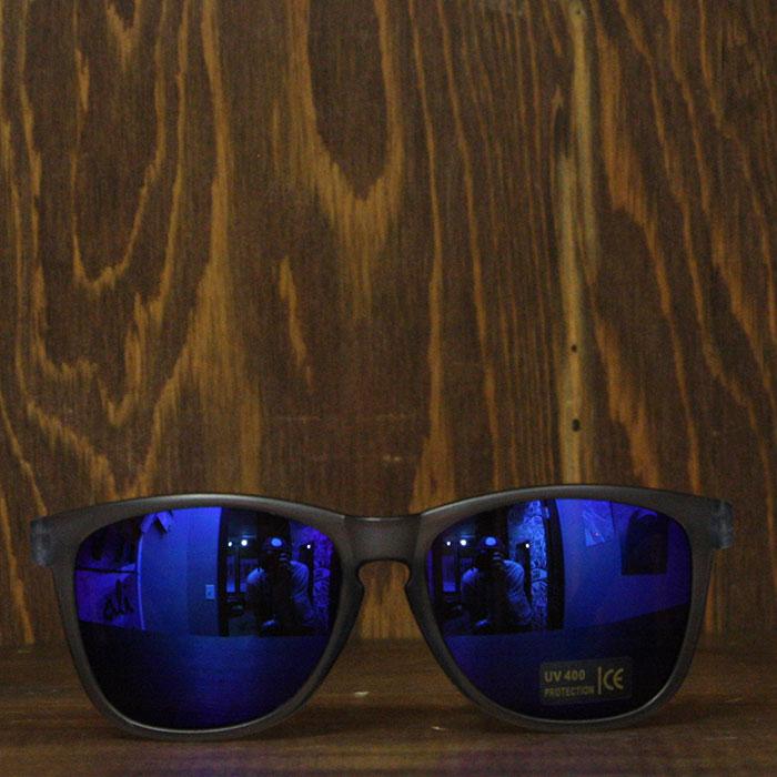 Deric (Tranparent Grey/Blue Mirror)