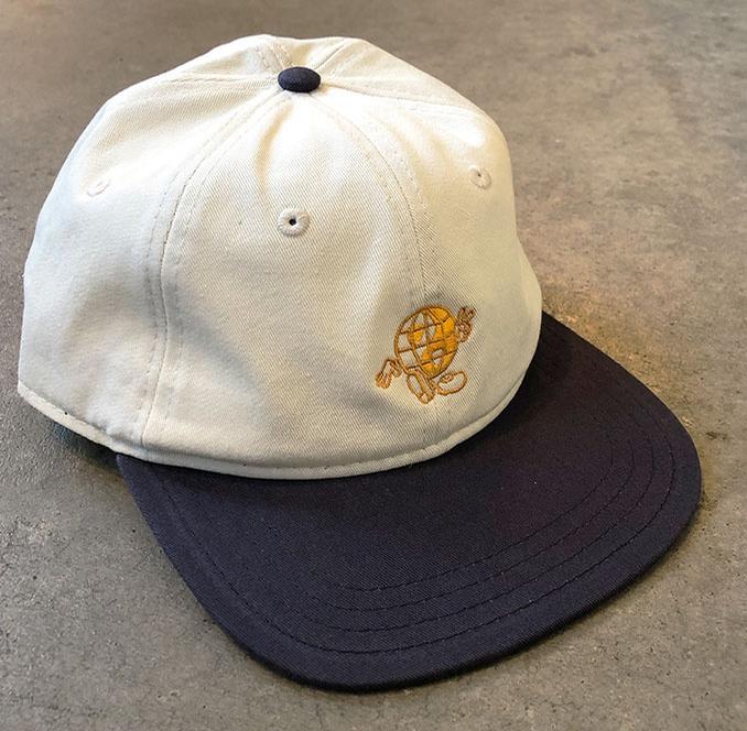 Globe Hat (Khaki/Navy)